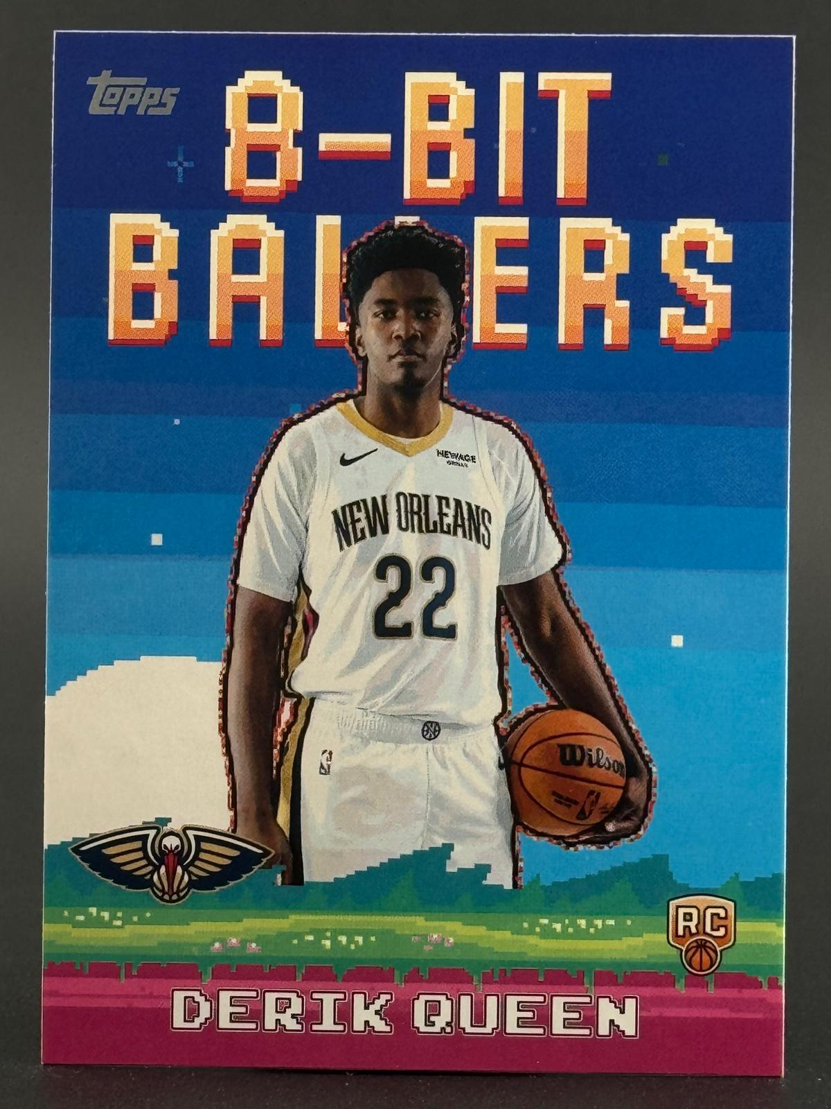 Derik Queen 2025-26 Topps 8-Bit Ballers #8B-39 front