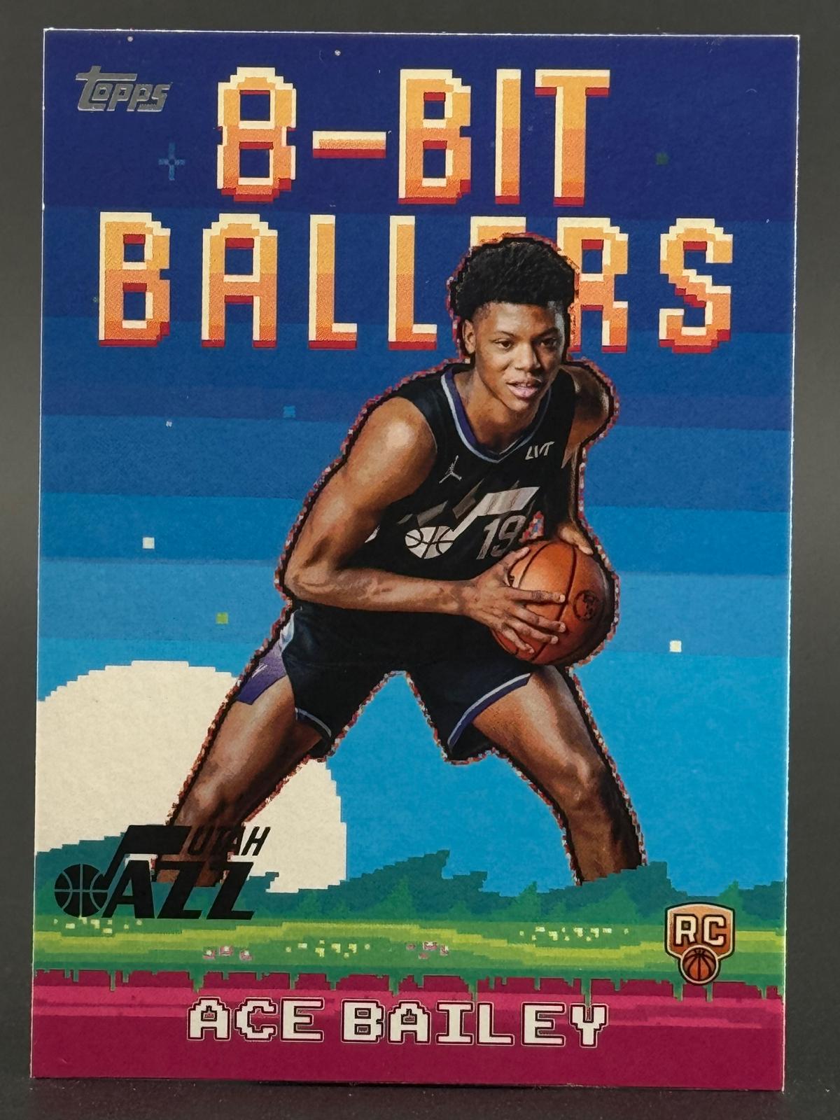 Ace Bailey 2025-26 Topps 8-Bit Ballers #8B-35 front