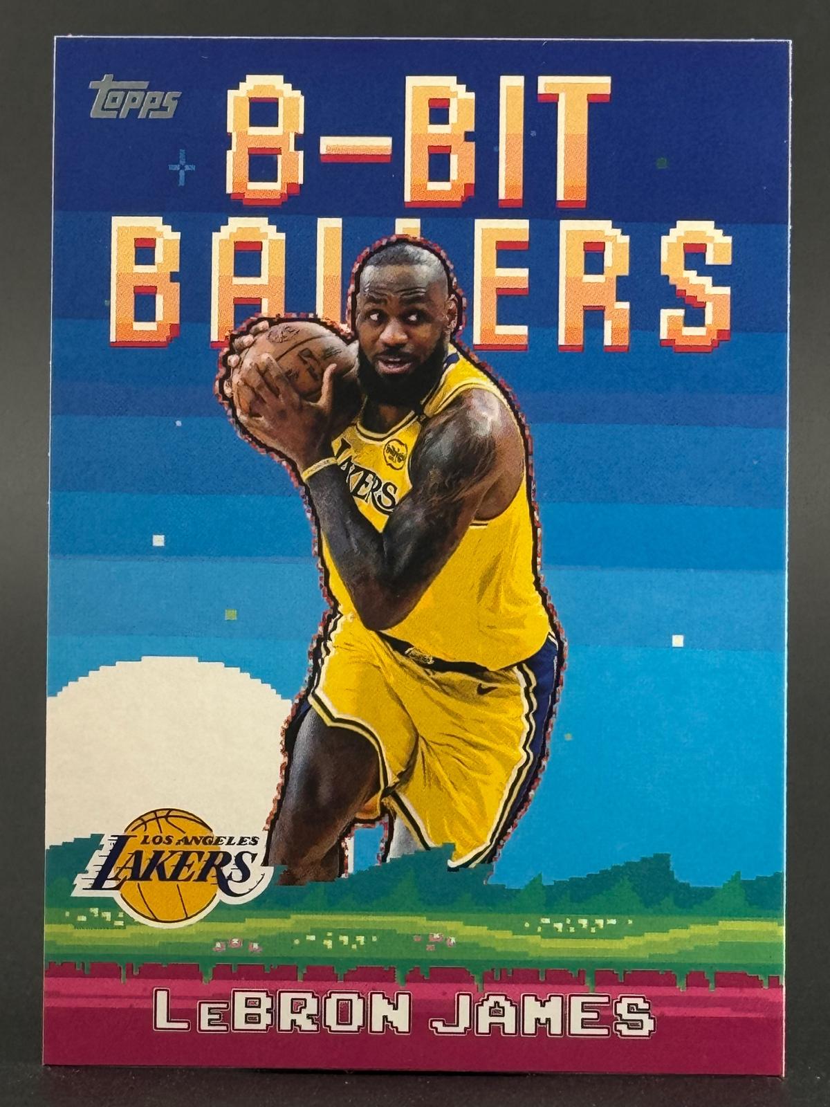 LeBron James 2025-26 Topps 8-Bit Ballers #8B-19 front