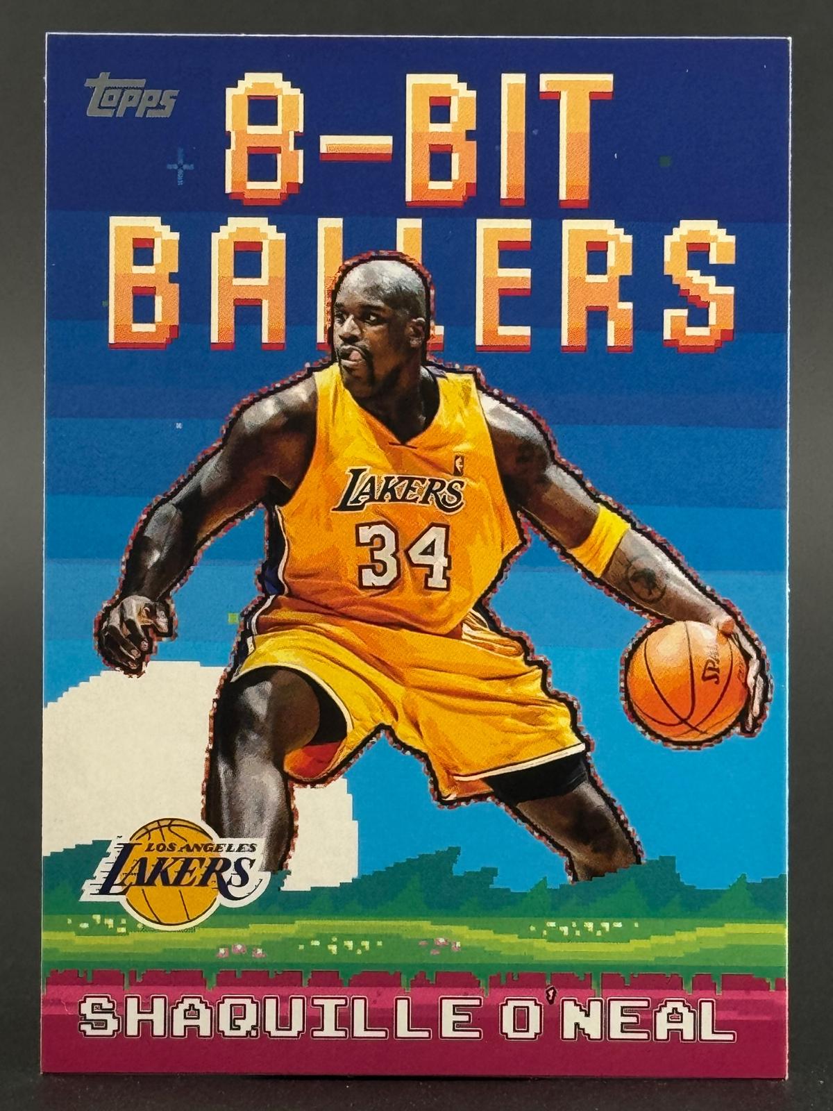 Shaquille O'Neal 2025-26 Topps 8-Bit Ballers #8B-21 front