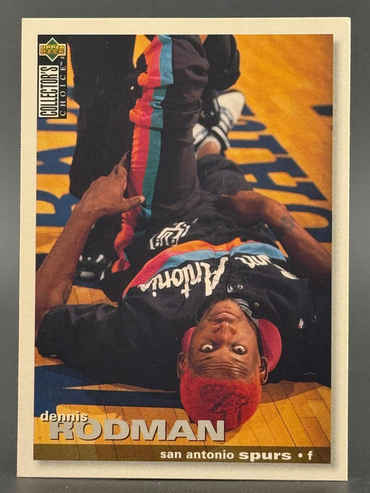 Dennis Rodman 1995-96 Collector's Choice #10 front