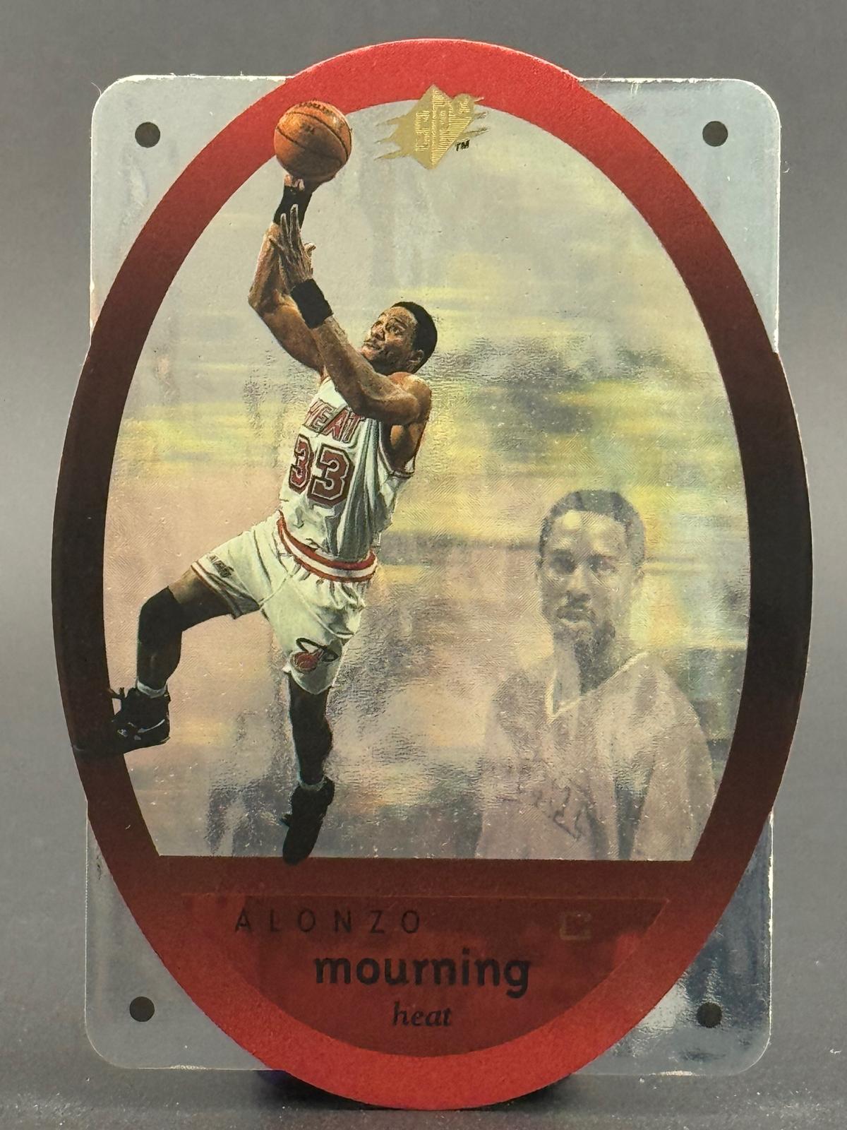 Alonzo Mourning 1996 Spx Gold #27 front