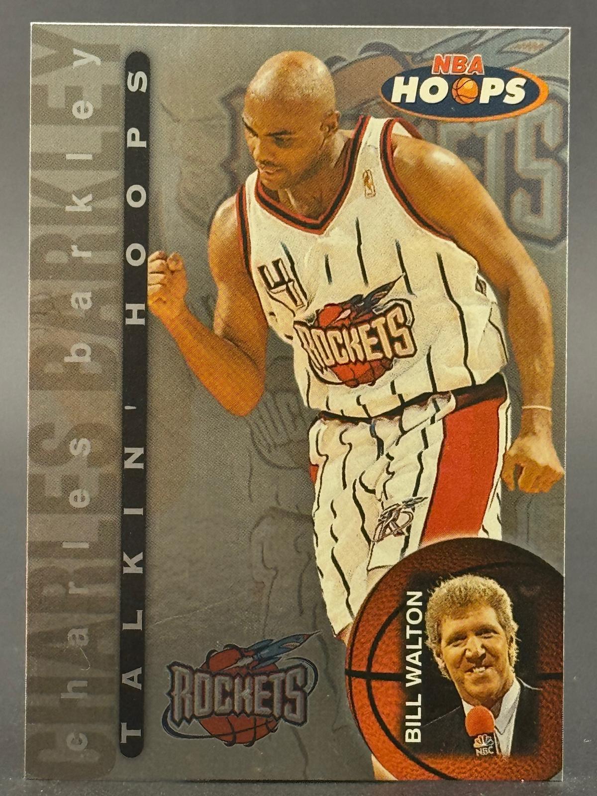 Charles Barkley 1997-98 Hoops #10  Talkin' Hoops Numbered /30 front