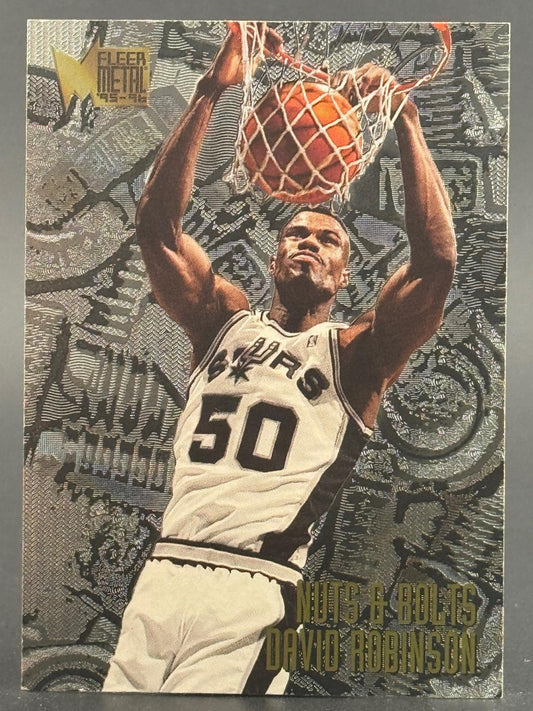 David Robinson 1995-96 Metal #217 front