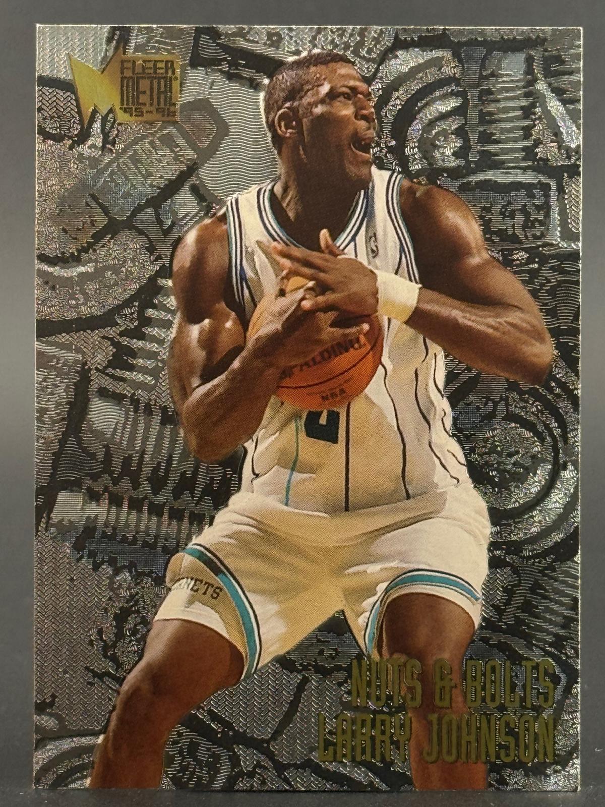 Larry Johnson 1995-96 Metal #211 front