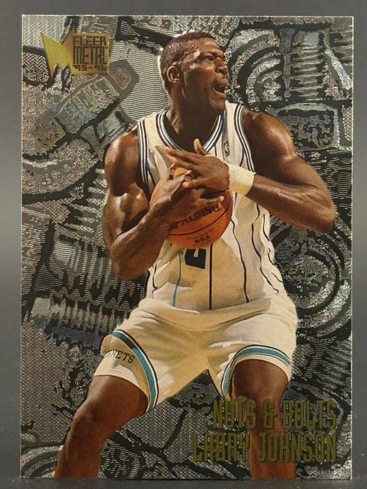 Larry Johnson 1995-96 Metal #211 front