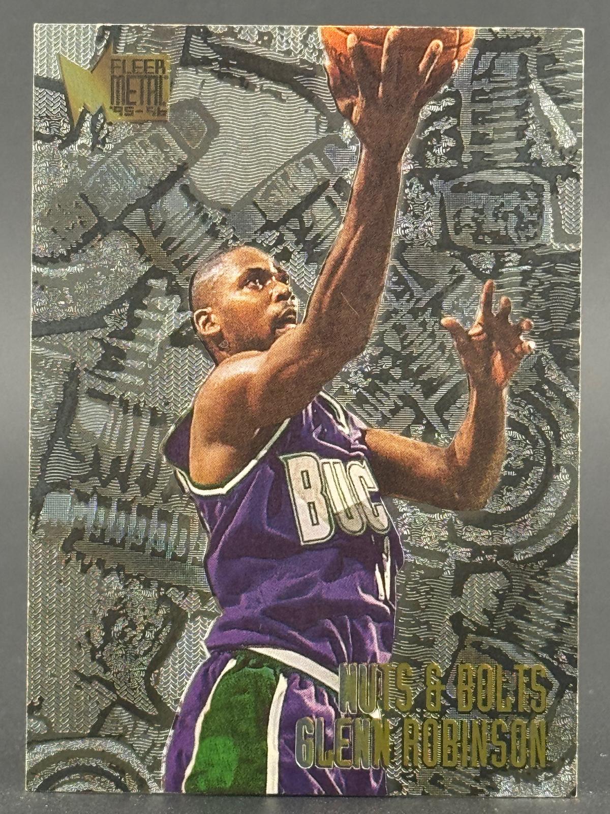 Glenn Robinson 1995-96 Metal #218 front
