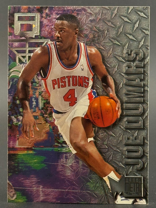 Joe Dumars 1996-97 Metal #28 front