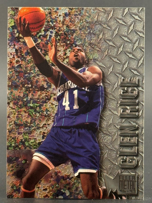 Glen Rice 1996-97 Metal #10 front