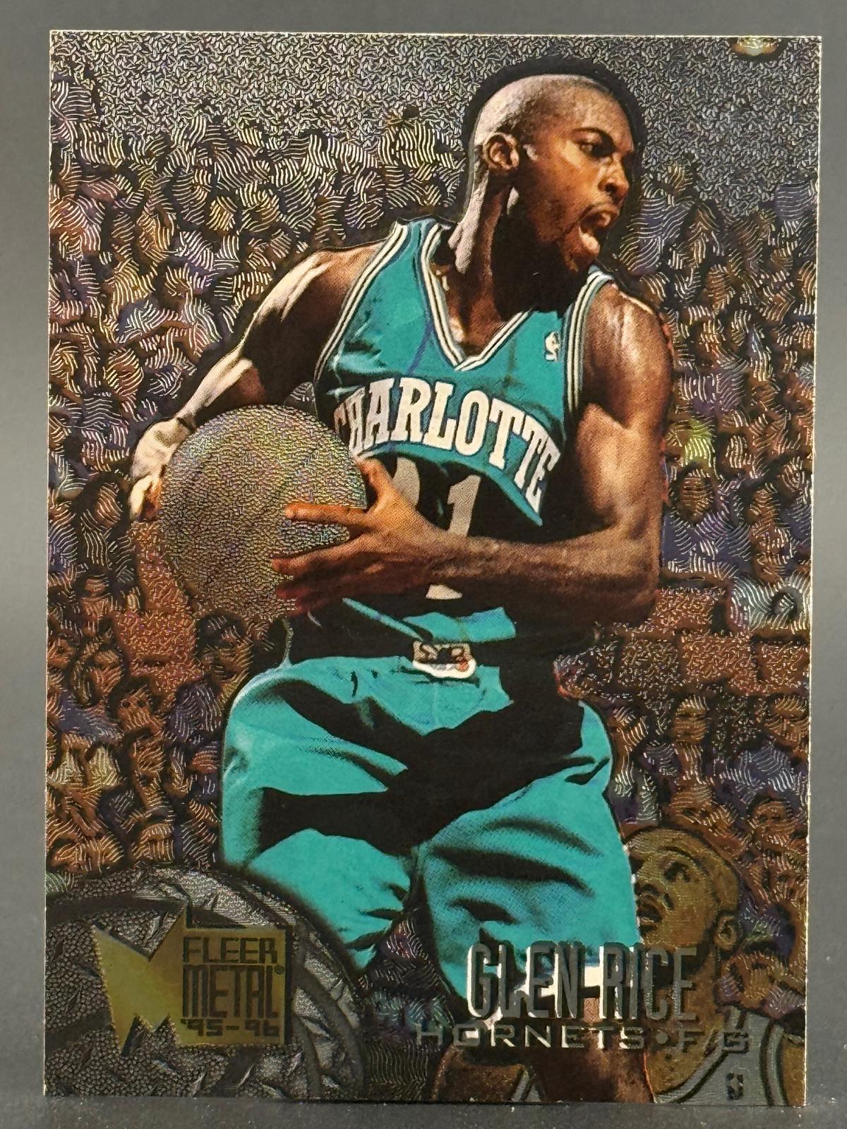 Glen Rice 1995-96 Metal #132 front