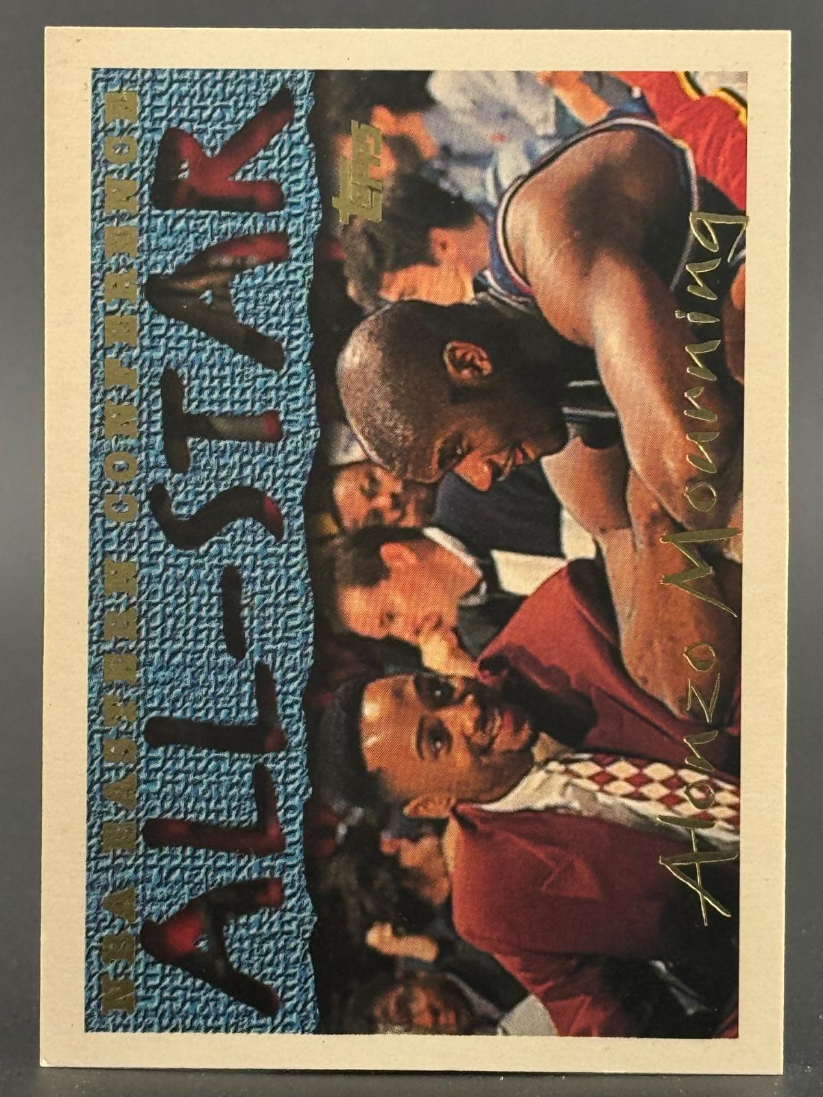 Alonzo Mourning 1994-95 Topps #8 front