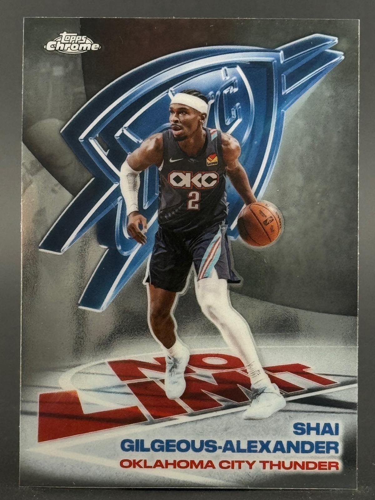 Shai Gilgeous-Alexander 2025-26 Topps Chrome Update #IP-8 Shai Gilgeous-Alexander No Limit front