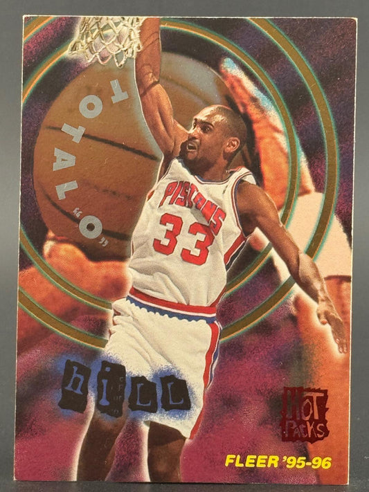 Grant Hill 1995-96 Fleer #1 of 10 Total O Hot Packs front