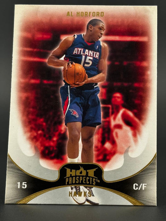 Al Horford 2007 Hot Prospects basketball card #15, Atlanta Hawks.