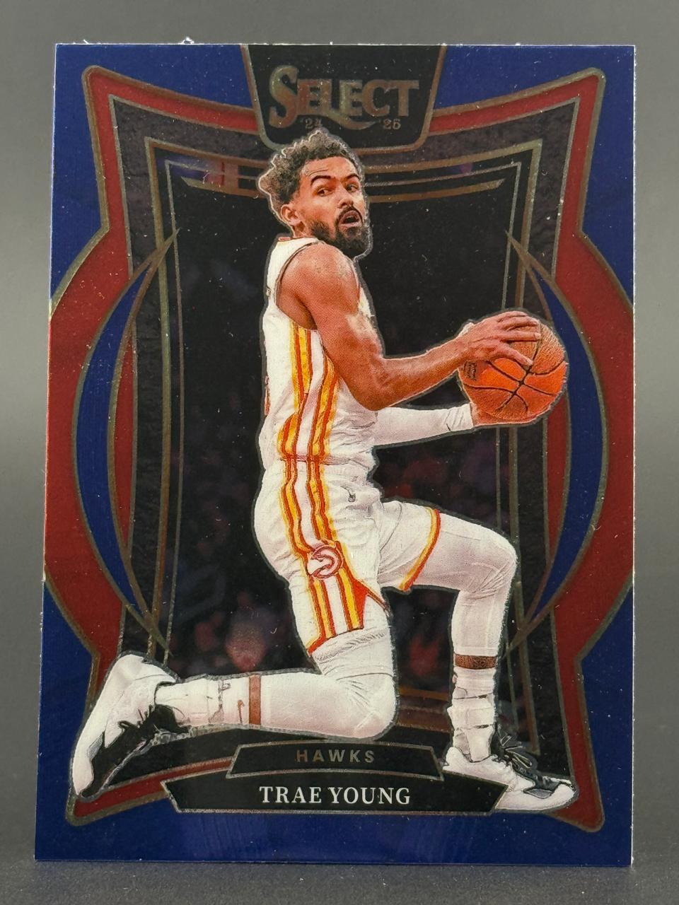 2024-25 Select Trae Young basketball card.