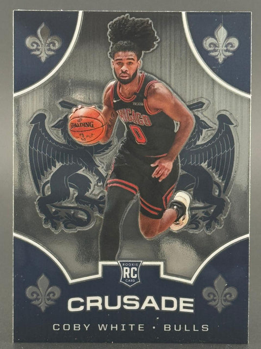 Coby White 2019 Crusade Rookie Card #0 Chicago Bulls.