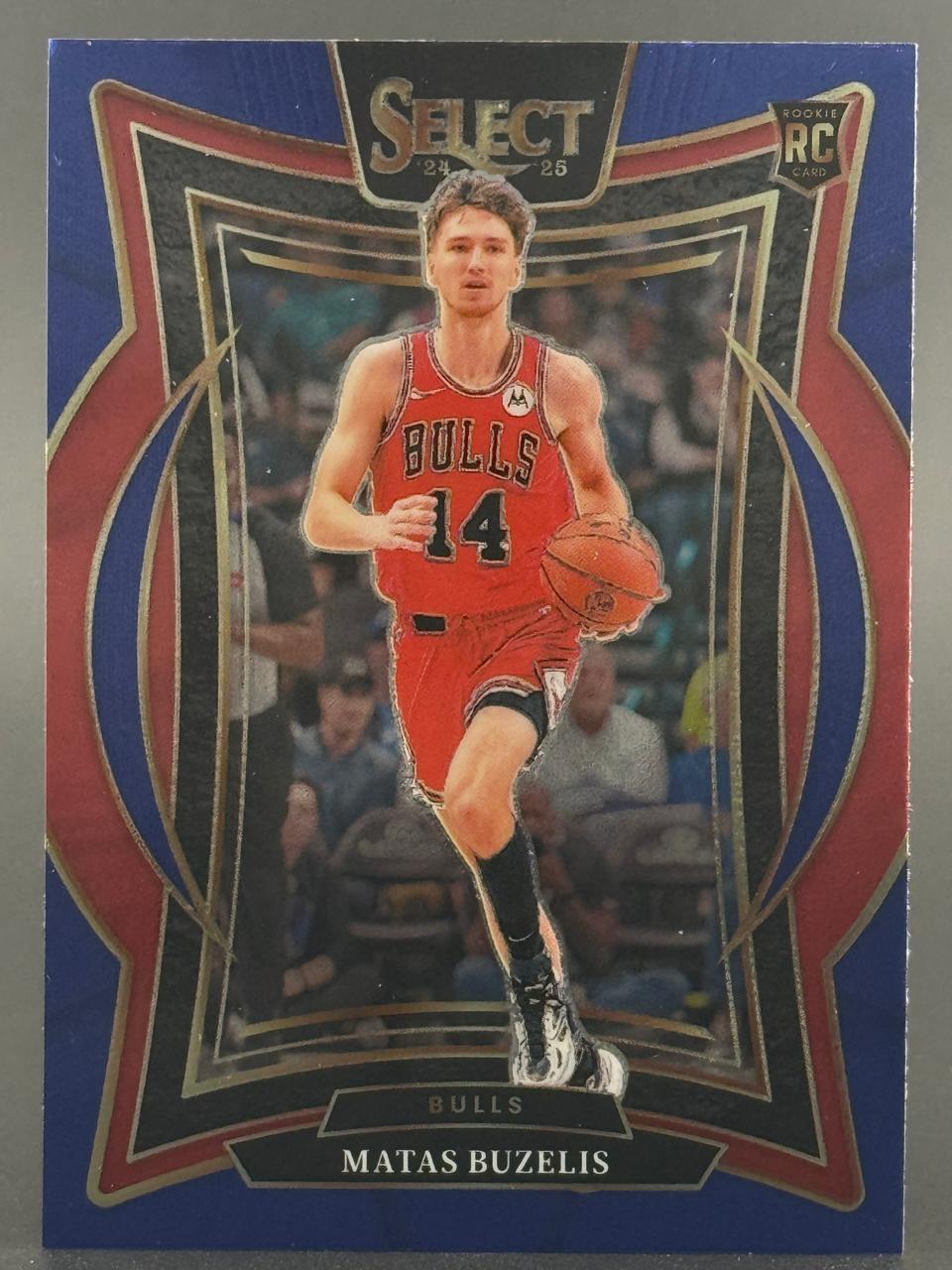 2024-25 Select Matas Buzelis Bulls Rookie Card #14.