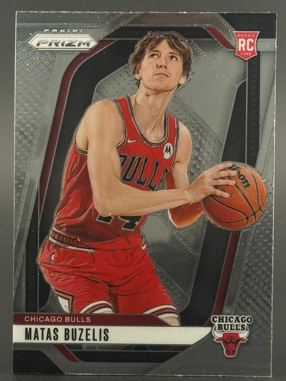 Matas Buzelis 2024 Panini Prizm Rookie Card #N/A Chicago Bulls RC.