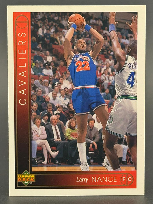 1993-94 Upper Deck Larry Nance basketball card #22.