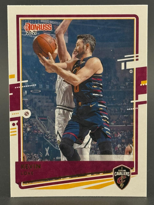 2020-21 Donruss Kevin Love basketball card.