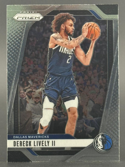 Dereck Lively II 2023-24 Panini Prizm trading card.