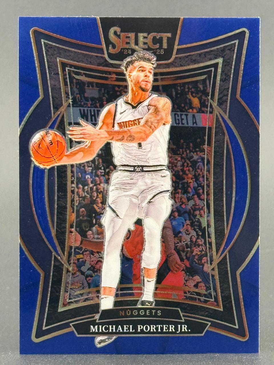 24-25 Panini Select Michael Porter Jr. Nuggets basketball card.