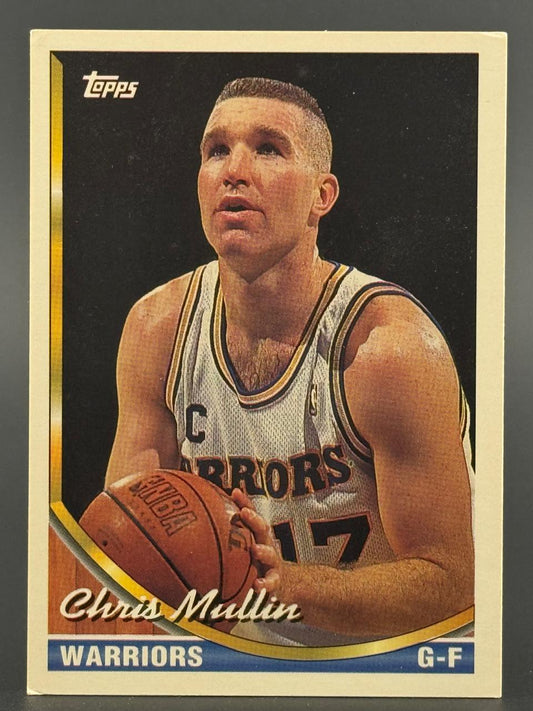 Chris Mullin 1993-94 Topps basketball card, #17.