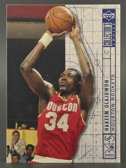 Hakeem Olajuwon 1994 Upper Deck Collector's Choice Basketball Card #B49.