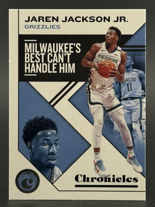 Jaren Jackson Jr. 2019-20 Panini Chronicles trading card.