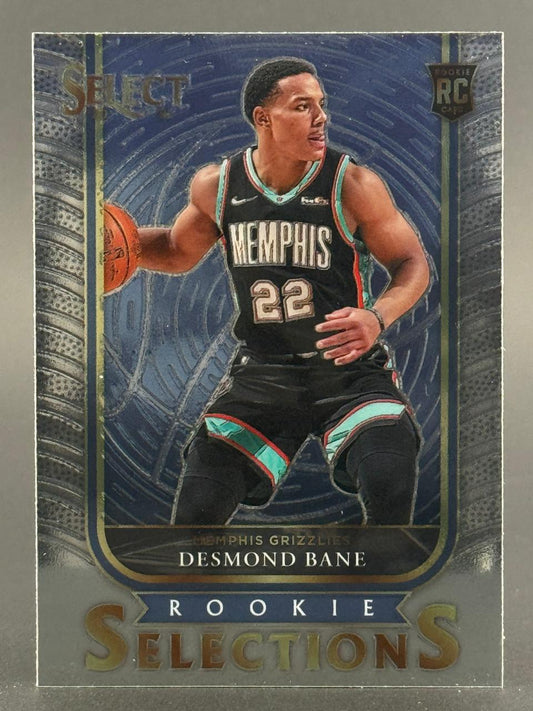 2020-21 Select Desmond Bane Rookie Selections basketball card.