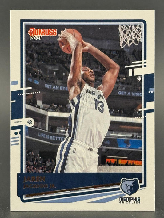 2020-21 Donruss Jaren Jackson Jr. Memphis Grizzlies basketball card.