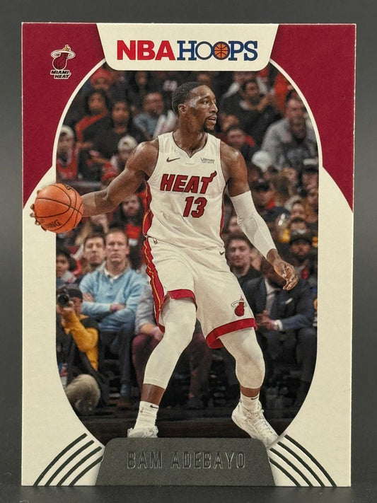 Bam Adebayo 2019-20 NBA Hoops Basketball Card #13, Miami Heat.