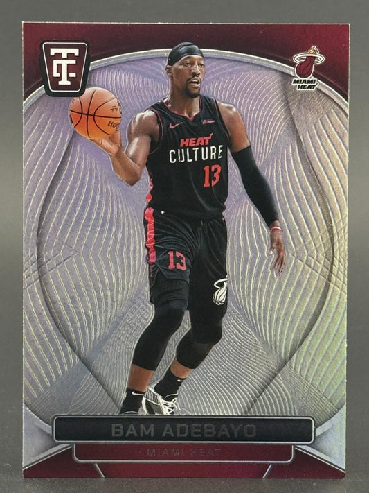Bam Adebayo Miami Heat basketball trading card.