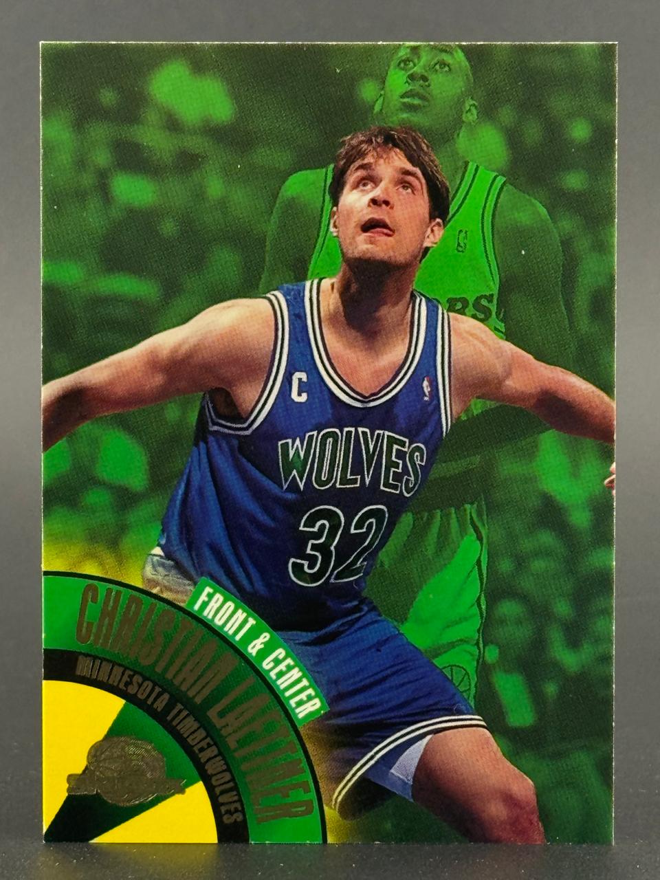 Christian Laettner 1993-94 SkyBox Premium Front & Center #FC4 basketball card.