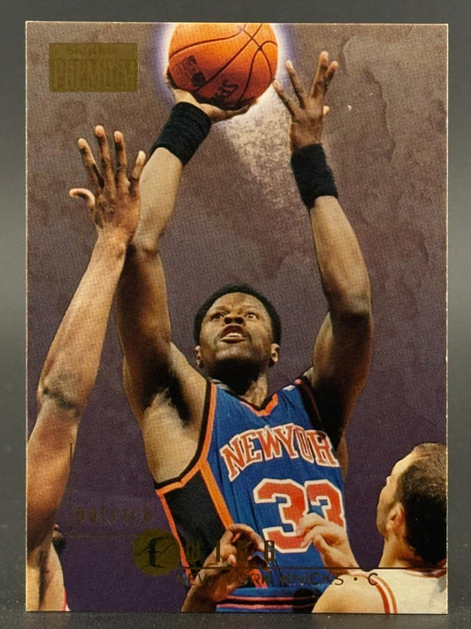 Patrick Ewing 1993-94 Stadium Club Premium basketball card #1.