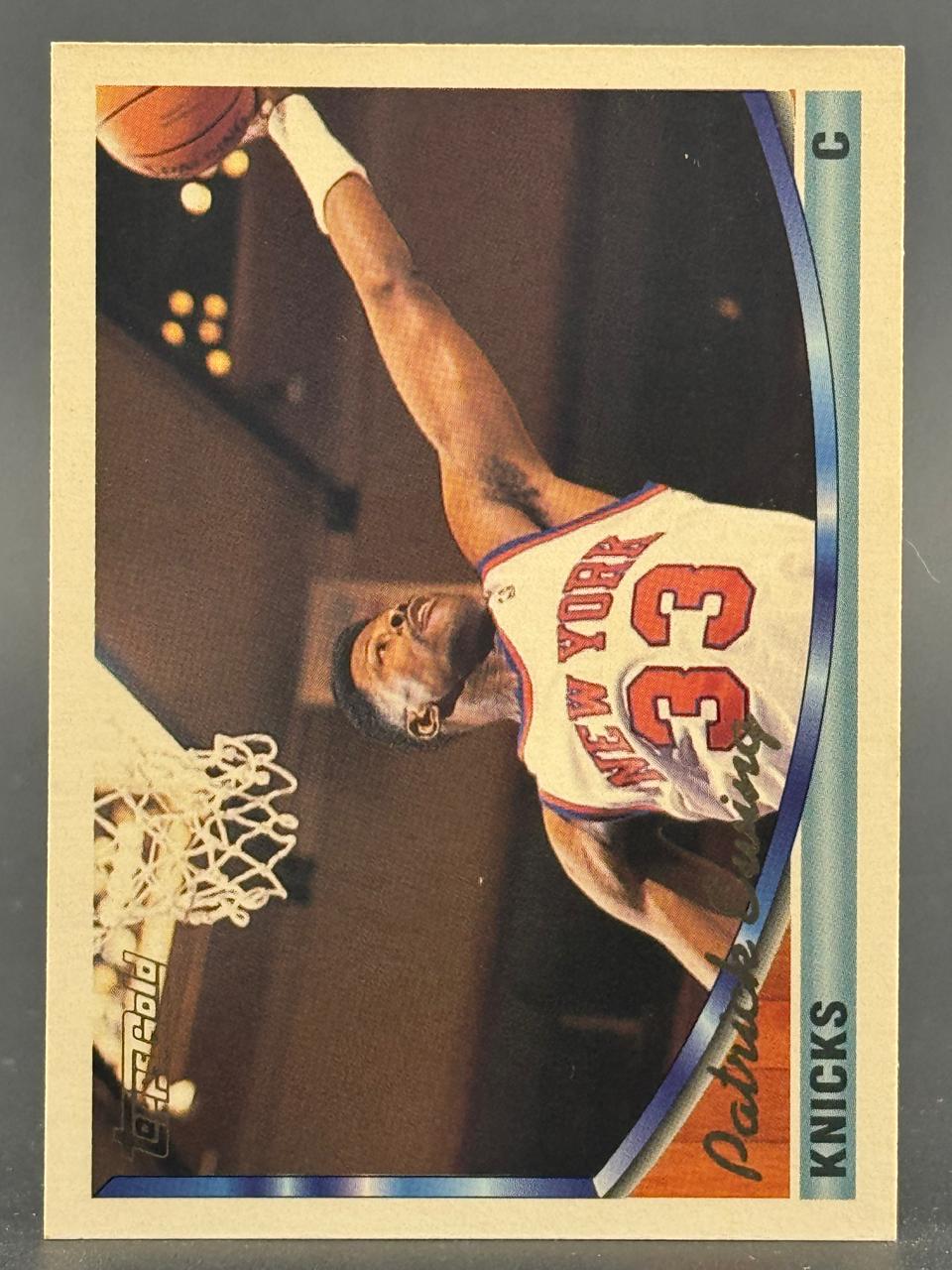 Patrick Ewing 1999-00 Topps Gold Label basketball card, #C.