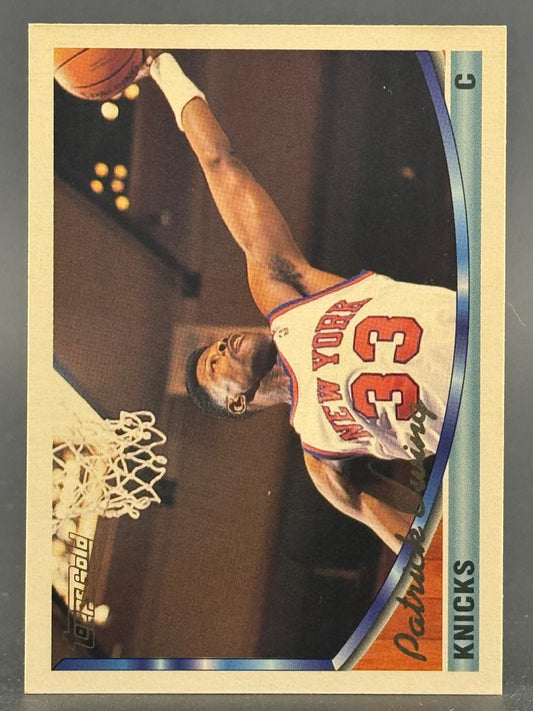 Patrick Ewing 1999-00 Topps Gold Label basketball card, #C.