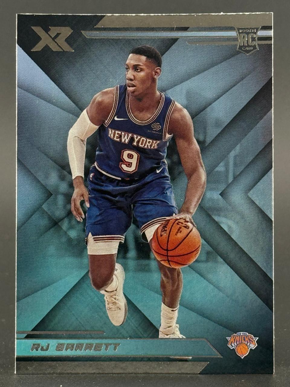 RJ Barrett 2019 Panini XR Rookie Card #112.
