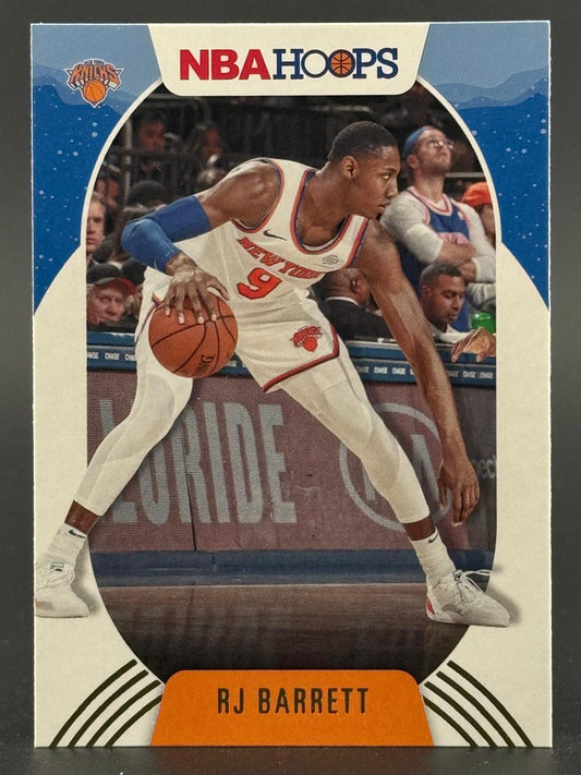 RJ Barrett 2019-20 NBA Hoops basketball card, #203.