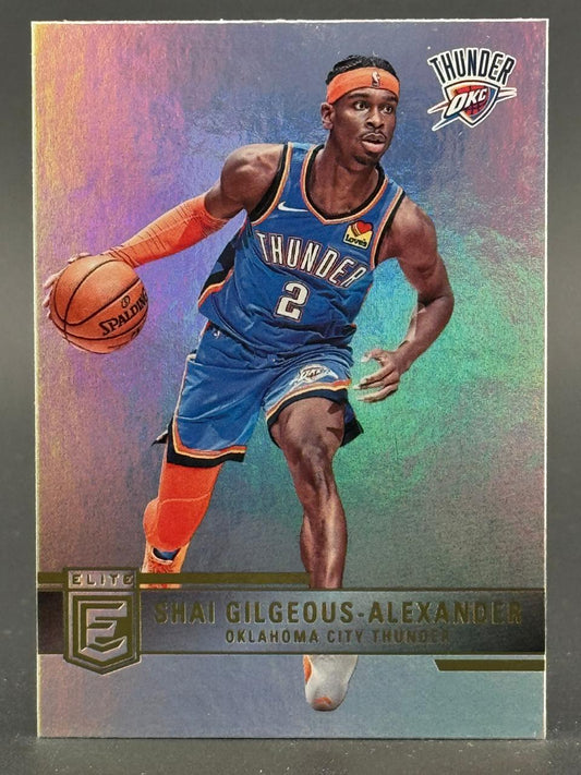 Shai Gilgeous-Alexander 2019-20 Panini Elite basketball card, #2.