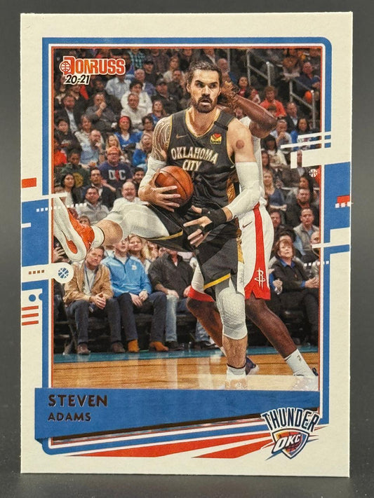 2020-21 Donruss Steven Adams trading card.