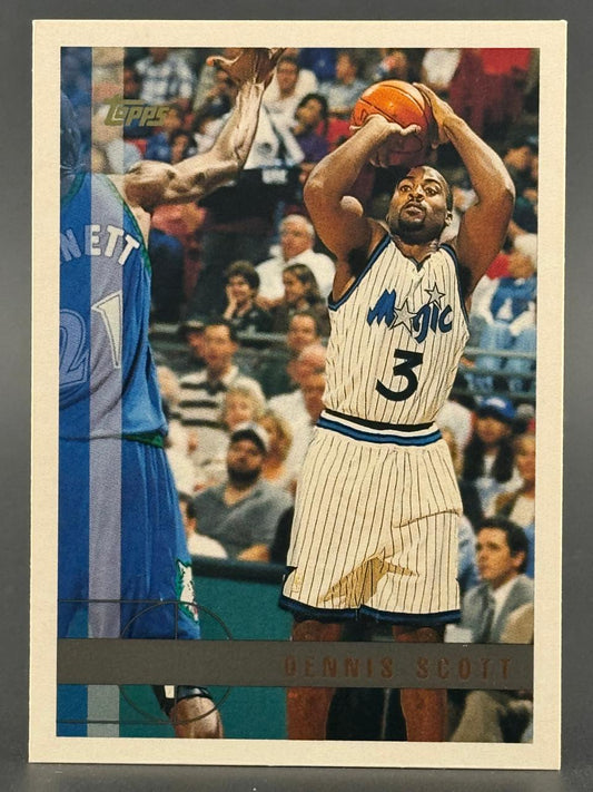 1993 Topps Dennis Scott Orlando Magic basketball card.