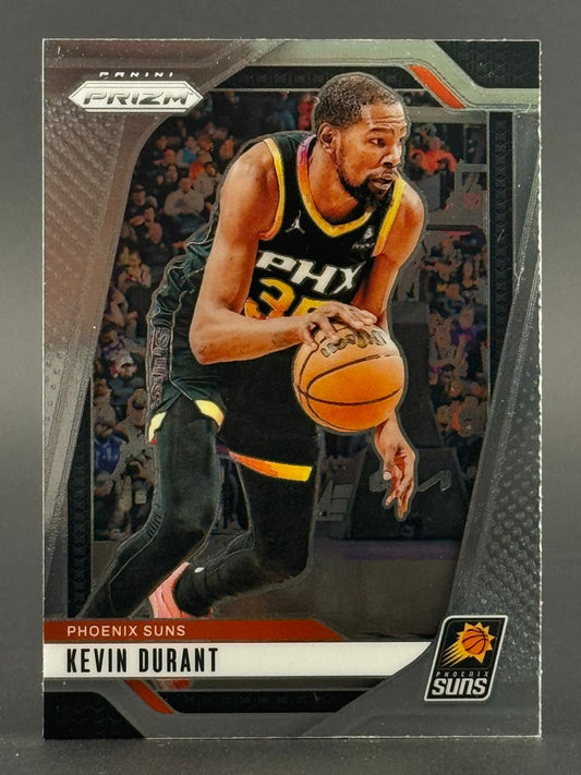 Kevin Durant 2023-24 Panini Prizm Phoenix Suns basketball card.