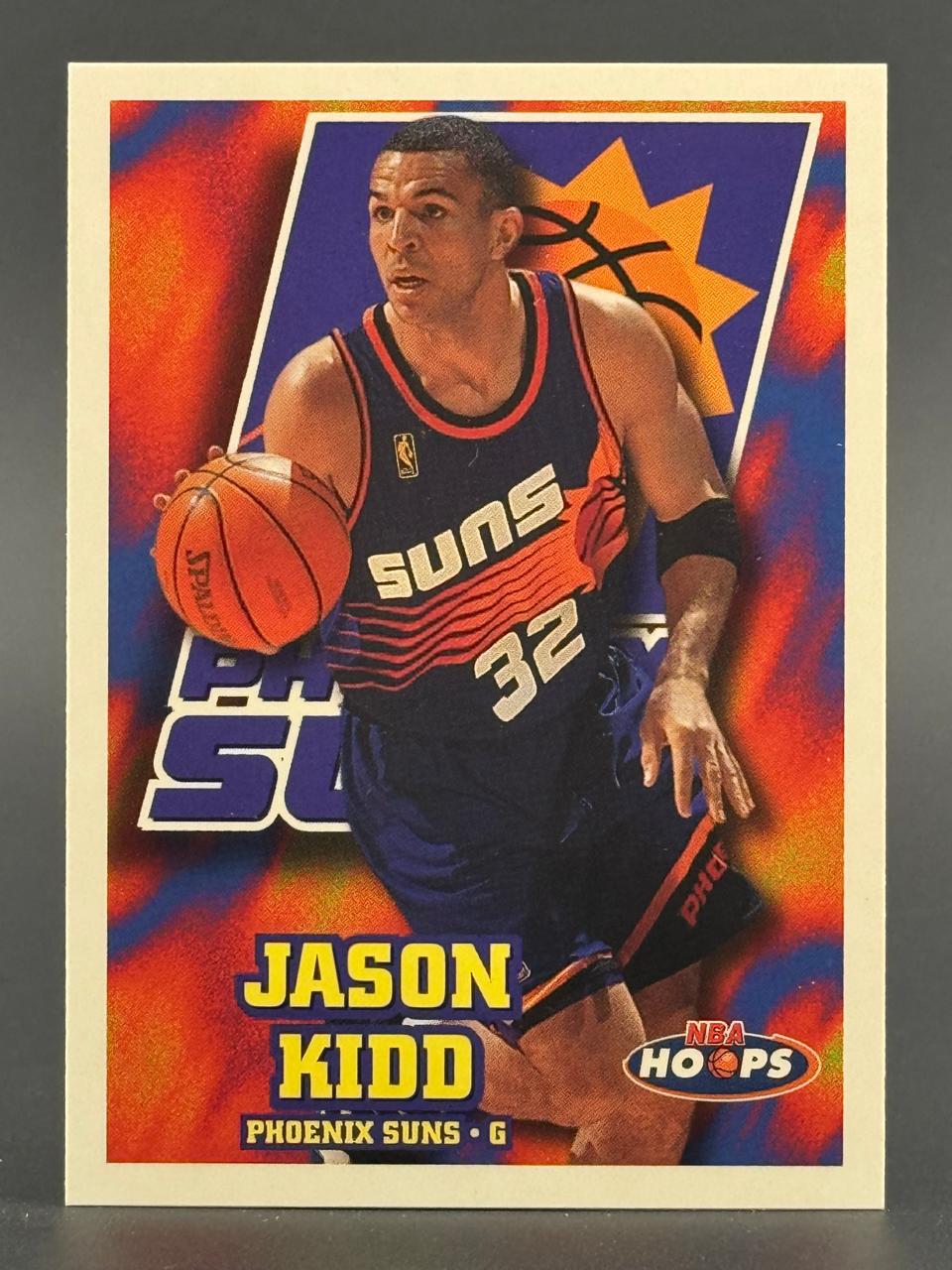Jason Kidd Phoenix Suns basketball card, NBA Hoops.