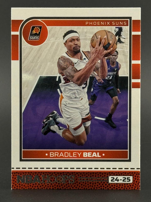 24-25 NBA Hoops Bradley Beal trading card.