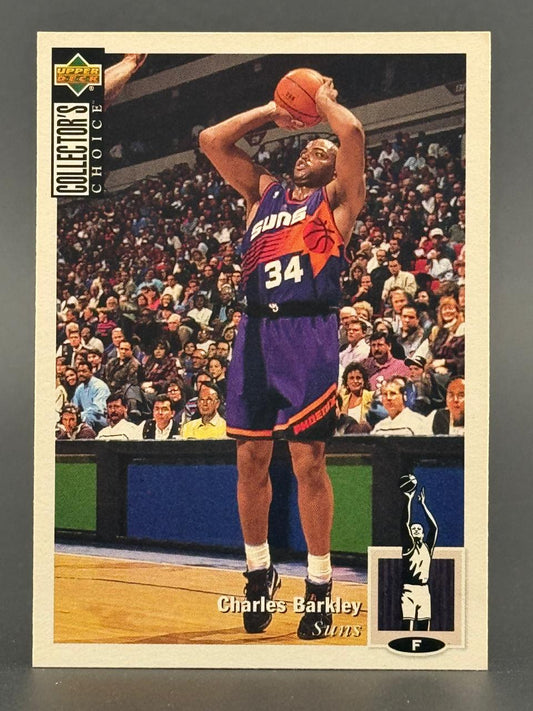 Charles Barkley 1994 Upper Deck Collector's Choice Suns basketball card.