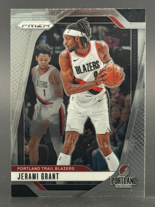 Jerami Grant 2022-23 Panini Prizm Portland Trail Blazers basketball card.