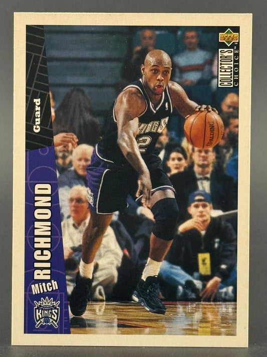 1994-95 Upper Deck Collector's Choice Mitch Richmond trading card.