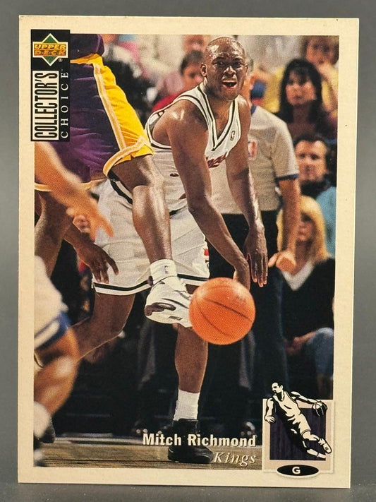 1994-95 Upper Deck Collector's Choice Mitch Richmond basketball card.