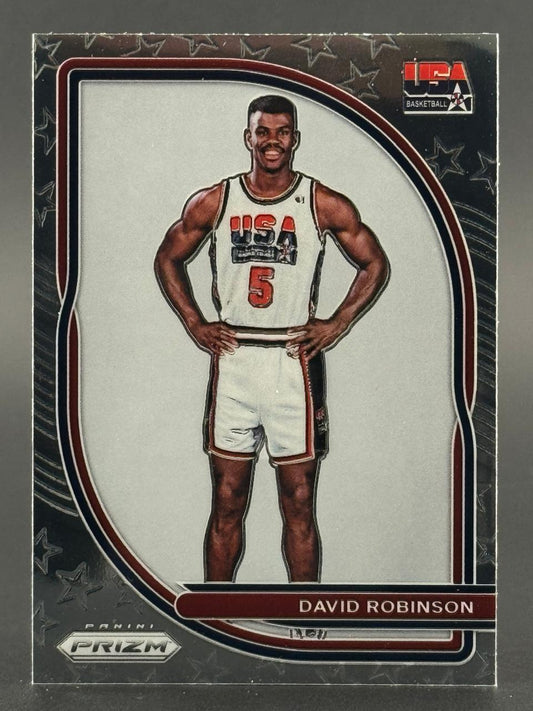 David Robinson 2012 Panini Prizm USA Basketball trading card.